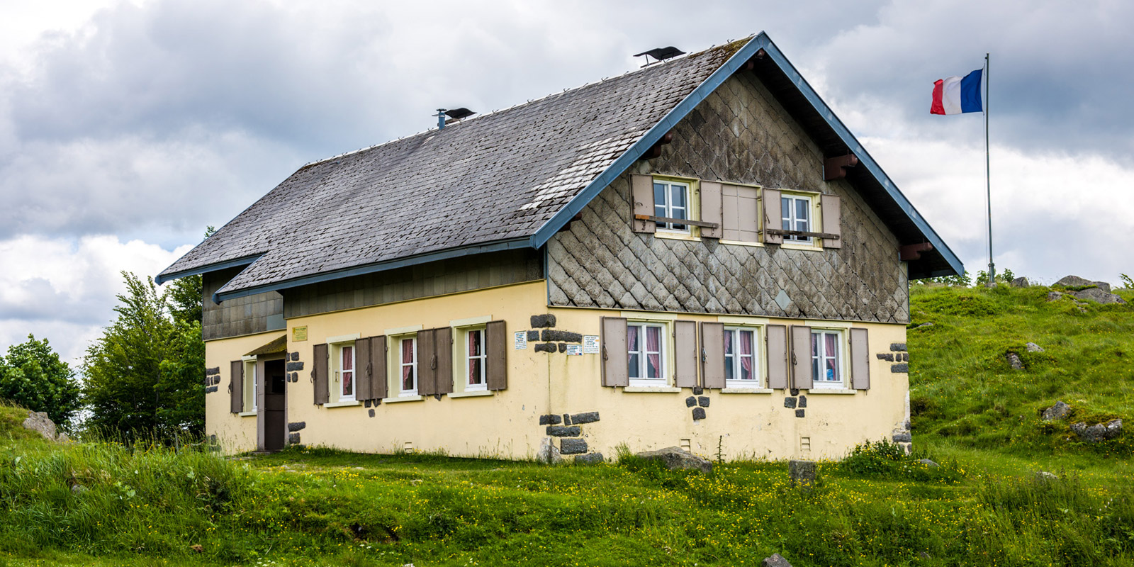 chalet, refuge, Rainkopf, Louis Hergès, CV Mulhouse et Crêtes