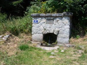 Fontaine au col du Judenhut