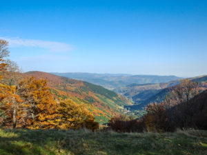 au col d'Oberlauchen, vue sur la vallée de Sondernach
