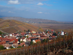 le village de Katzenthal en novembre