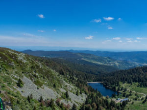 Le lac du Forlet, l'un des quatre lacs emblématiques des Vosges