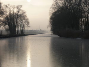 Le long du canal à Zillisheim