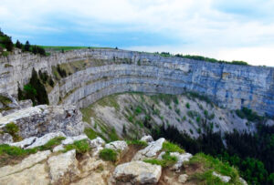 Le Creux du Van, en Suisse